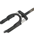 Front Suspension Fork Aluminum Alloy Replacement For Electric Bikes Lightweight MTB Fork Upgrade Smooth Trail Handling Durable Aluminum Fork
