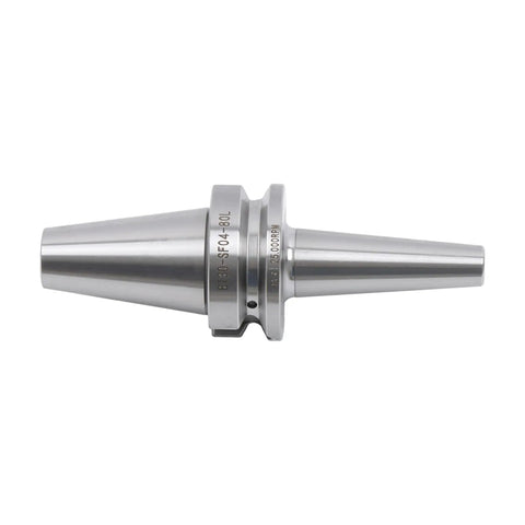 BT30 Shrink Fit Tool Holder With 1/8 Inch Bore And 3.15 Inch Projection forged from heavy duty hardened steel side view.