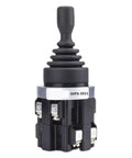Heavy Duty Rod End Joint Bearing Kit With Monolever Toggle Switch Two Way Four Way Self Locking Latching Reset Momentary Switch 22mm And 30mm Size Master Joystick Rocker SVFS-201 Compatible, black joystick switch