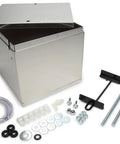 Heavy Duty 200 Series Aluminum Battery Box Built For Your Rig Featuring Rust Resistant Finish Premium Weather Shields And Rock Solid Storage For Trucks Rvs And Boats Outside with tools and accessories