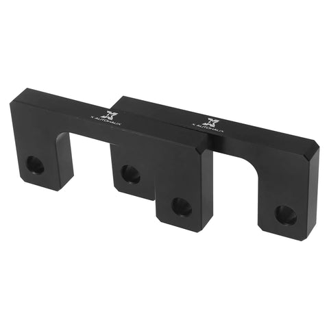 One Inch Front Leveling Lift Kit And Heavy Duty Strut Spacers, black aluminum block, for Chevy Silverado, GMC Sierra 1500, 2007-2019.