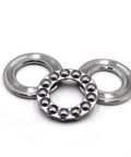 Heavy Duty Thrust Ball Bearing Set Single Direction 20mm Bore 35mm Outer Diameter 10mm Thick Chromium Steel GCr15 Pack Of 2