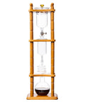 720 Milliliter Cold Brew Coffee Tower With Adjustable Valve Makes Five To Seven Cups delivers fast ice drip brewing.