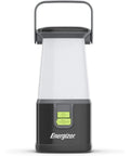 WeatherReady LED Camping Lantern Pro 360 IPX4 Water Resistant Tent Light shown from front view with handle.