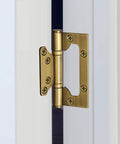 4 Inch Stainless Steel Mute Hinges With Son And Mother Bearings For Solid Wood And Composite Doors in Yellow Bronze Finish