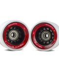 Ballistic Roller Skate Wheels With Bearings For Indoor And Outdoor Quad Skates 60x40mm 92A Durable Wheel Set, close-up