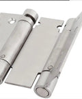 Stainless Steel Heavy Duty Spring Door Hinge Two Way Self Closing With Adjustable Speed For Indoor And Outdoor Mounting