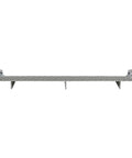 Heavy Hitting Aluminum Mini Dock Plate 18 By 36 Inch With Grippy Non Skid Tread 700 Pound Capacity Portable Truck Bridge Ramp for curbs and thresholds