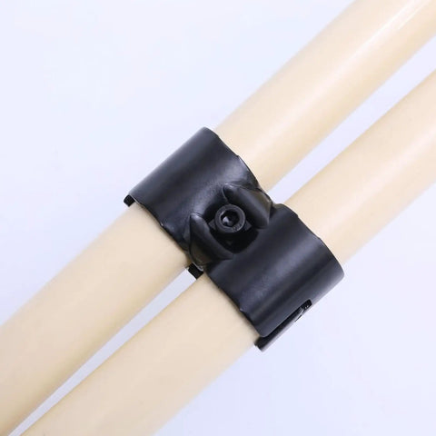 10 Pack Black Double Port Parallel Pipe Clamps For 28mm Lean Tubes Heavy Duty Carbon Steel Tube Connectors Built Ridiculously Tough Dead Nuts Tight Grip With Hex Wrench