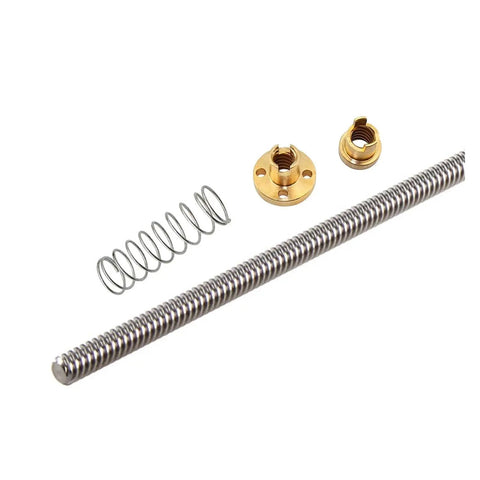 Linear Motion T8 Lead Screw With Anti Backlash Nut For Precise CNC And 3D Printing 8mm Lead 2mm Pitch OD 8mm components