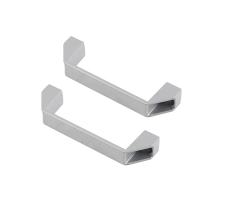 Heavy Duty Aluminum Alloy Pull Handles For 10 And 15 Series Extrusion Profiles Pro Grade Shop Essential Silver Finish Two Pack Rock Solid Grips That Work Like A Charm Upgrade Your Machine Build Today