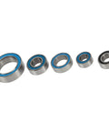 Traxxas 1 18 RC Bearing Kit Stainless Steel Ball Bearings For Small Crawlers Upgrade Parts With Non Double Rubber Seal Durable And Smooth Performance For 1 18 Scale RC Cars stainless steel bearings with blue seals