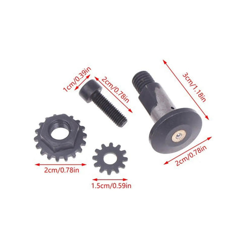 Pruner Replacement Hardware Screw For Electric Pruners Heavy Duty Anti Loosening Nut And Bolt Kit For Electric Pruning Shears Fits 80 Percent Of Models Ideal For Fruit Farms Grapevines And Urban Green Spaces Easy Install, 2cm parts
