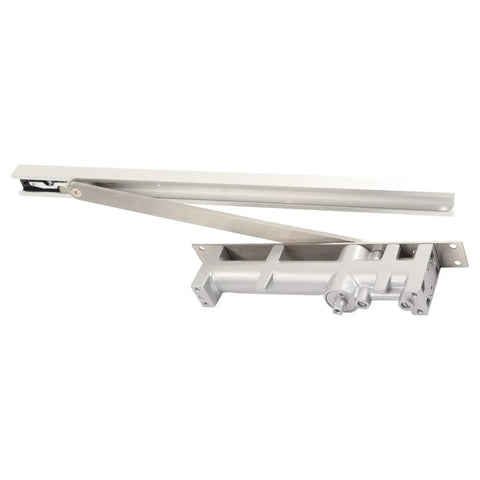 Hydraulic Door Closer With Adjustable Closing Speed And Silent Switch No Slam Smooth Close For Hotel And Guesthouse Use Cast Aluminum