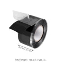 5m Self Adhesive Silicone Tape For Water Pipes And Electrical Repairs Heat Resistant Easy Application, 1 Roll, 2.5cm wide