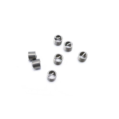 Wire inserts from 30 Piece Stainless Steel Thread Repair Kit M10 X 1.5 Includes Wire Inserts And Twist Drill Bits Wrench Thread Taps And Breaking Pin Tool For Auto Repair On Cars And Trucks