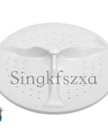 Washer Wash Plate Replacement W10752283 with Center Cover for Whirlpool Front Load Laundry Machines