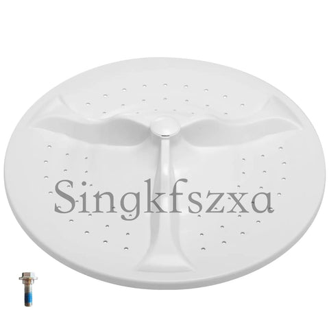 Washer Wash Plate Replacement W10752283 with Center Cover for Whirlpool Front Load Laundry Machines