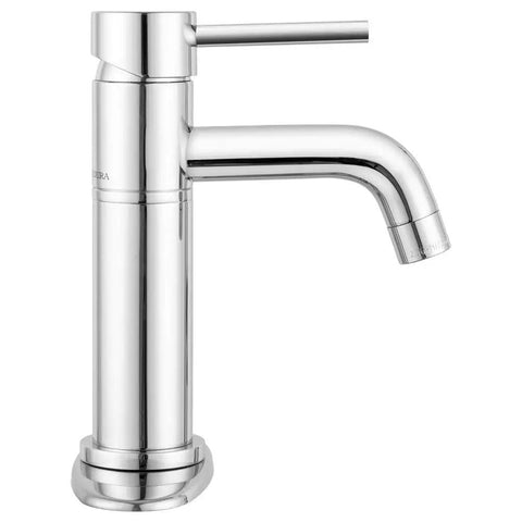 RV Single-Handle Vessel Bathroom Sink Faucet In Chrome, Smooth Lever Action For Precise Temp And Flow, Single Hole Mount