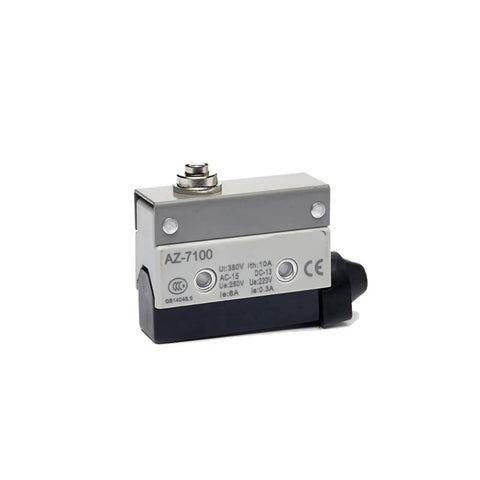Travel Limit Switch With Redundant No-Nonsense Quick-Acting Micro Switch For Machinery Halt, Reset Or Momentary Operation, Silver Contact, Rugged Safety Switch For AZ-7166 And Related Models, side view