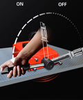 Heavy Duty Permanent Lift Magnet With No Hassle Release Lever For Shop Cranes And Hoists Rock Solid NdFeB Steel Sheet Puller showing lever operation.