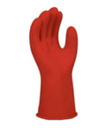 11 Inch Class 0 Rubber Lineman's Electrical Gloves Size 11 Red For Up To 1000V Protection Pro Grade OSHA ASTM Compliant