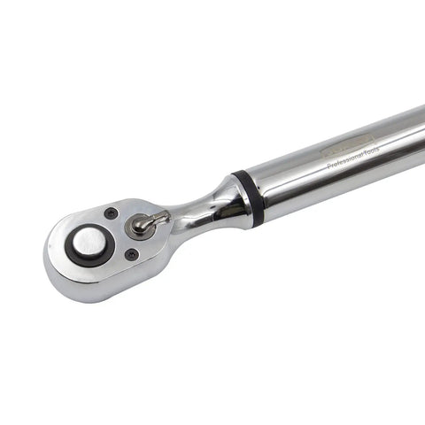 Digital Torque Wrench One Half Inch Drive, 15 To 250 Foot Pounds, Electronic Torque Wrench With Buzzer And LED Alert