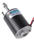 Reversible DC Motor 12V And 24V 30 Watt 3000RPM Copper Wound Silent Brushed Plug And Play Drive System with black housing