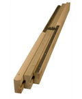 Slick 38 Inch Equalizer Wooden Table Extension Slides For Pedestal Tables showing smooth glide and secure fit for assemblies.