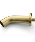 Brushed Gold Shower and Tub Faucet Set With Rain Shower Head and Tub Spout, High Flow Eight Inch Head, NPT Install Pipe