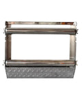 Rugged Stainless Steel Cable Roller Stand With 304 Wheel System 3 Position Height Adjustment And Smooth Glide For Big Spools Wire Rope And Electrical Conduit Rustproof For Indoor Outdoor Use
