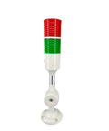 24V LED Indicator Lights For Industrial Machines And Tooling, red/green beacon, Signal Alarm Light With Buzzer Tower, 2 Layer Beacon.