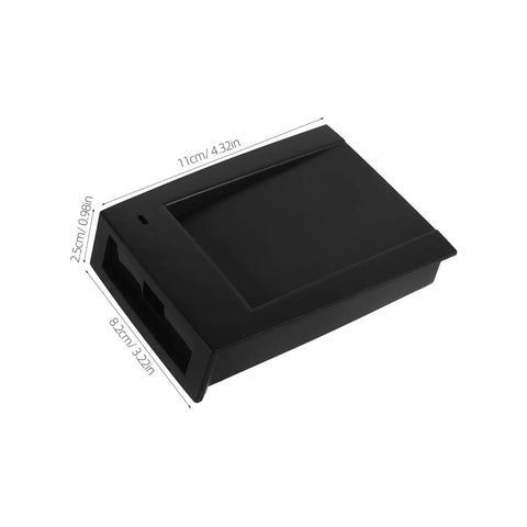 Kick Up Your Security Game With This Bulletproof Plastic Shell Built Tough For Ic And Id Card Readers, black protective case.