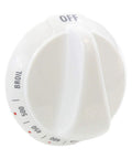 Thermostat Oven Knob Replacement For GE And Hotpoint Range Ovens White Control Knob Fits WB03K10036 WB3K10036 WB3K10037