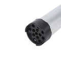 Heavy Lifter Electric Drum Pump Transfer System Moves Liquids With No Sweat Operating Featuring One Button Push And Blistering Eight Thousand Rpm Rotation powered immersion tube end with multiple openings for liquid transfer.