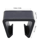 Close-up of single clamp from 20 Piece Furniture Alignment Clamps Set for indoor outdoor wicker sofas and sectionals replacement parts.