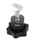 Upgrade Your Ride With These Heavy Duty Lawn Mower Handle Knob Replacement Kits That Fit Toro Models 92-2260 106-4161 And 107-3844 Perfectly For Instant Outdoor Power Equipment Repair Without Hiring Pros Today, black rubber metal knob