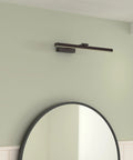 Wireless Rechargeable Picture Light, 16 Inch Head, Dimmable Brightness, 280 Lumens, 3000K Warm Light, Full Metal Bronze Finish