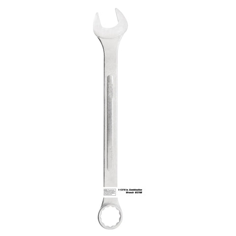 1-5/16 Inch Jumbo Wrench Built Tough From Drop-Forged Chrome Alloy Steel For Heavy-Duty Reliability And High Torque With Rounded End