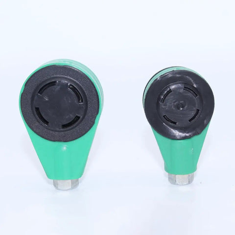 Fiat Ford Manual Gearbox Shift Cable Linkage Bushing Repair Kit for Shifter Lever Connectors, two green components