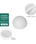 Peel And Stick Silicone Door Stopper No-Drill Self-Adhesive Wall Bumper with flexible cushioning and strong adhesion