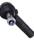 Close-up of outer tie rod from Power Steering Rack And Pinion Complete Assembly With Two Outer Tie Rods For Dodge Ram 1500 2500 3500 2002 To 2005 Direct Fit Durable OEM Grade Steering Gear Easy Install.