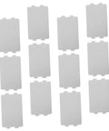 Microwave Mica Heat Resistant Insulation Plates Set Of 2 With 12 Sheets Per Pack Oven Safe Kitchen Shield shown in multiple layers