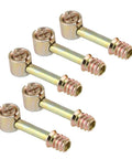 5 Sets Cam Fittings With Dowels And Pre Inserted Nuts For Furniture Cabinets Wardrobes And Office Furniture Quick Easy Connectors