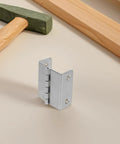 8 Pack Stainless Steel Folding Bifold Butt Hinges With Four Hole Four Fold Design For Cabinet Doors And Small Folding Tables Heavy Duty