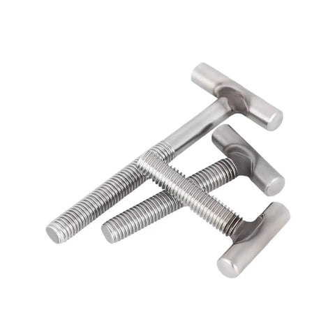 Beefy Heavy Duty 304 Stainless Steel T Type Screw Welding Bolt Set for Metal Grilles and Structural Fastening M8-M16