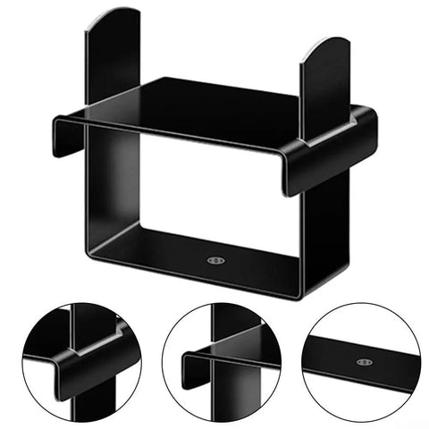 Heavy Duty Leaf Spring Clamp Kit For Trucks And Trailers Stainless Steel Black Finish Fits Up To 5 Inch Wide Springs