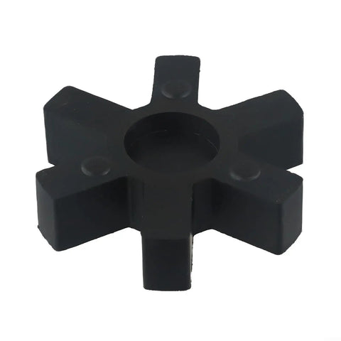 Heavy Duty Rubber Spider Insert For L Jaw Couplings L-150 3.7 Inch Urethane Hub Buffer For Industrial Torque Transmission And Vibration Damping Built To Last Flexible Yet Stable., black 6-lobe rubber coupling insert