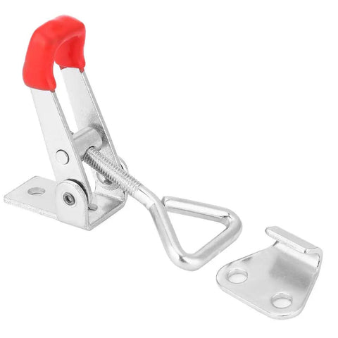 Adjustable Toggle Latch For Tool Box And Cabinet Doors In 304 Stainless Steel Durable Locking Closure For Storage Case Garage Workshop Home Use Easy One Hand Operation And Secure Closure