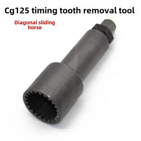 Go To Timing Gear Disassembly Kit For Honda CG125 With Helical Tooth Crankshaft Puller angled view